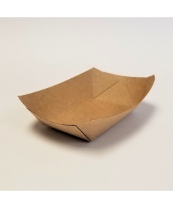 Barquette compostable en carton 1/4 lb