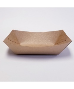 Barquette compostable en carton 1/2 lb