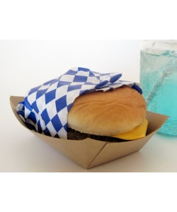 Barquette compostable en carton 3 lb