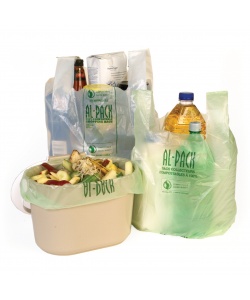 Sacs à poubelle compostables Slim Jim 30 x 38”  90 L (24 gal)