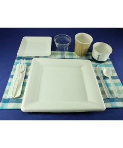 Service de table carré pour 50 personne