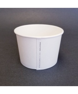 Contenant à soupe en carton enduit de PLA 8 oz (227 ml)