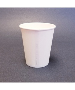 Verre compostable en carton pour distributeur à boisson chaude 7 oz (198 ml)
