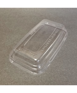 Couvercle bombé compostable en PLA pour cabaret BIO-02