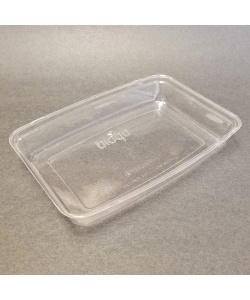 Cabaret transparent compostable en PLA 24 oz (700 ml)