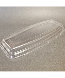 Couvercle bombé compostable en PLA pour cabarets BIO-13 & BIO-132