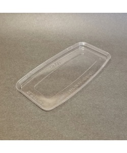 Couvercle plat compostable en PLA pour BIO-04 BIO-05 BIO-52