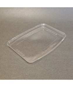 Couvercle plat compostable en PLA pour BIO-06 BIO-07 BIO-72