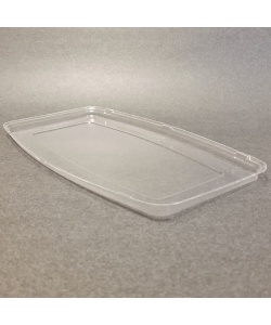 Couvercle plat compostable en PLA pour BIO-08 BIO-09 BIO-92 BIO-93
