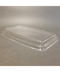 Couvercle bombé compostable en PLA pour BIO-08 BIO-09 BIO-92 BIO-93