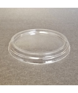 Couvercle p/contenant cylindrique PLA, 8/12/16 oz