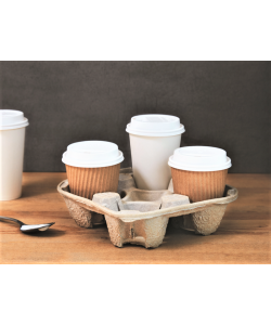 HEAVY WEIGHT4 CUP CARRY TRAY CFK #21314