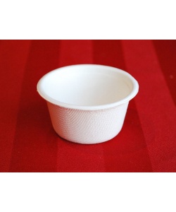 Contenant de dégustation compostable en bagasse 2 oz (60 ml)