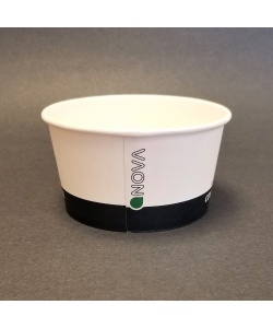 Contenant à soupe compostable avec enduit de PLA 12 oz (340 ml)