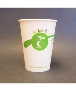 Contenant à soupe compostable avec enduit de PLA 32 oz (908 ml)