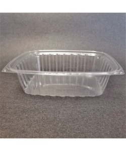 Contenant rectangulaire Déli compostable en PLA 24 oz (710 ml)