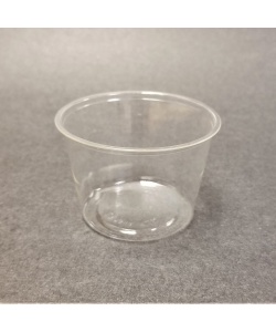 Contenant transparent compostable pour dégustation en PLA 4 oz (118 ml)