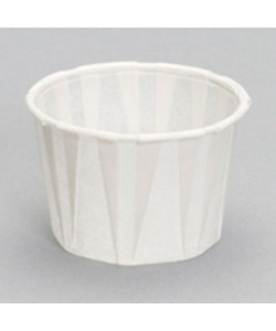 Contenant à portion en papier plissé 2 oz