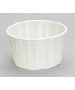Contenant à portion en papier plissé 3.25 oz