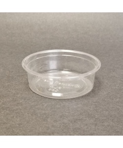 Contenant compostable pour collation à insérer dans couvercle 2 oz (59 ml)