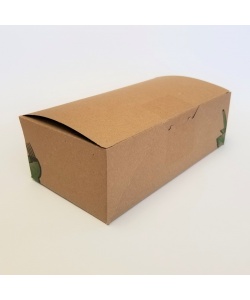 Boite à lunch kraft rectangulaire Ecobistro 