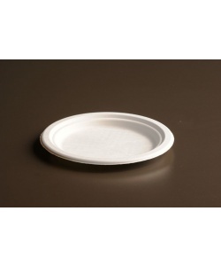 Assiette compostable en bagasse 7” (18 cm)