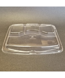 Couvercle à dôme transparent 4 comp. recyclé pour R-254N