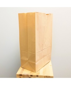 Sac d'épicerie kraft Naturel  DD65 X-Fort 12x7x17po