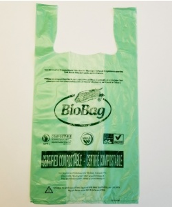 Sac de magasinage compostable 11 x 6 x 21’’ 30L