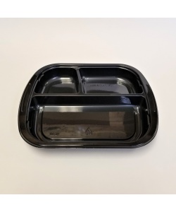 Casserole mets cusinés bi four 3 COMP (18/7/4 oz)