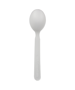 Cuillère 100% compostable en CPLA, 6 pouces - 15 cm