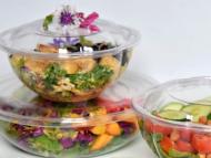 Bol rond clair compostable